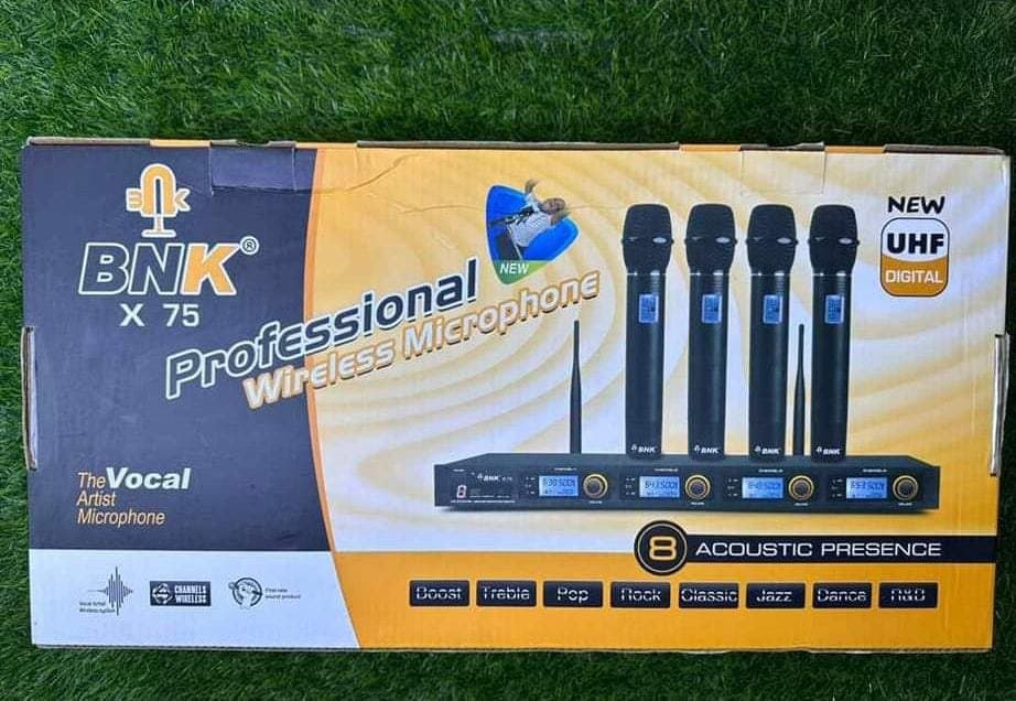 BNK X75 Professional Wireless Microphones