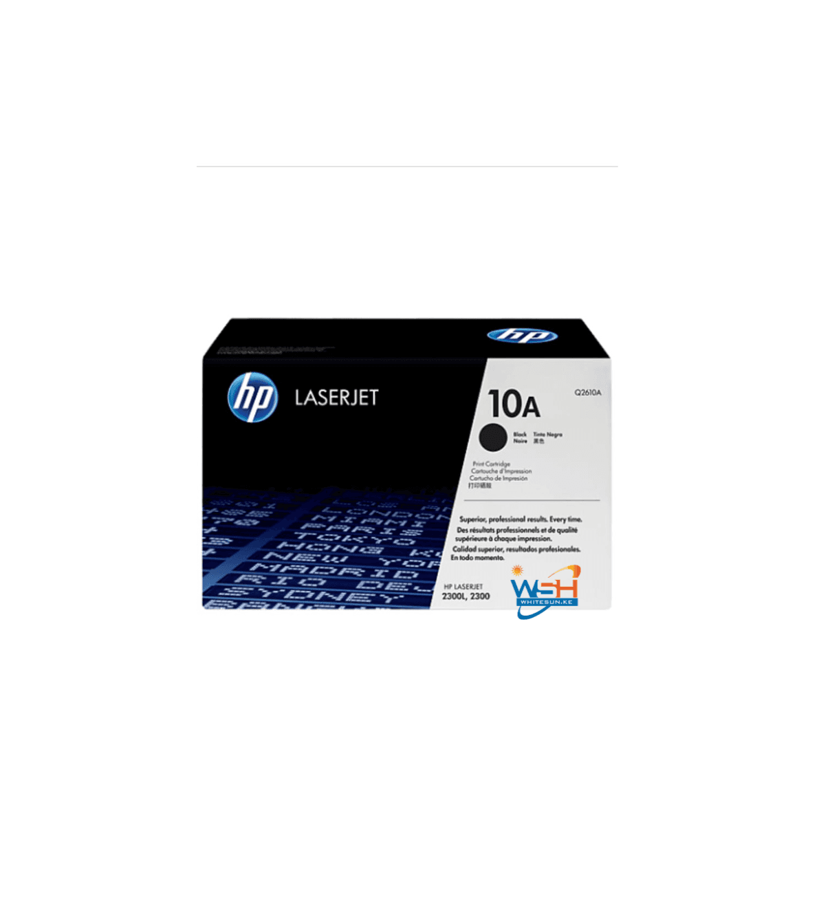 HP 10A Black Original LaserJet Toner Cartridge (Q2610A)
