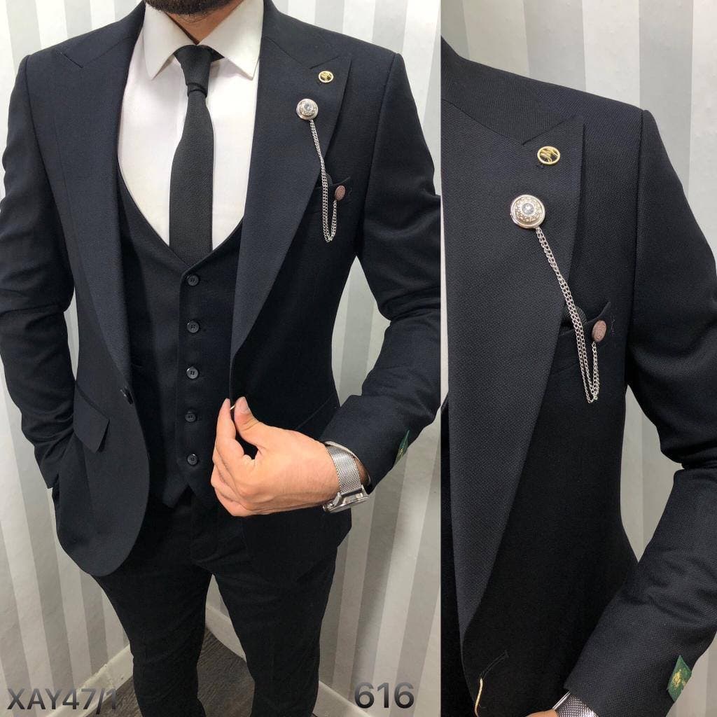 Mid Gray  Slim Fit Bernardo Cavalli  Suit