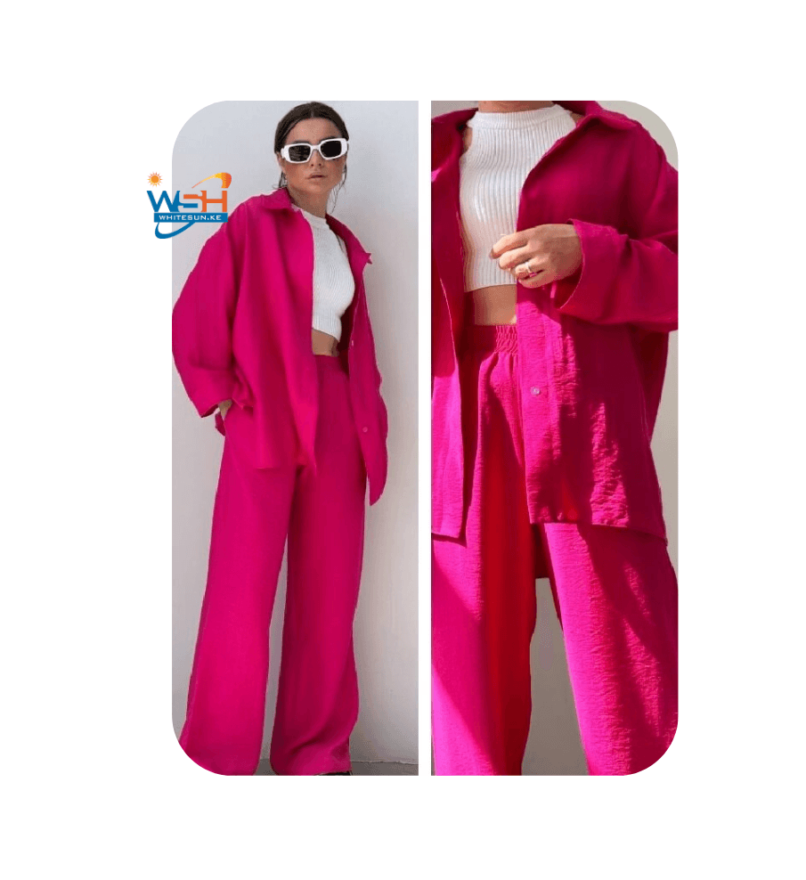 Pink Two-Piece Set
