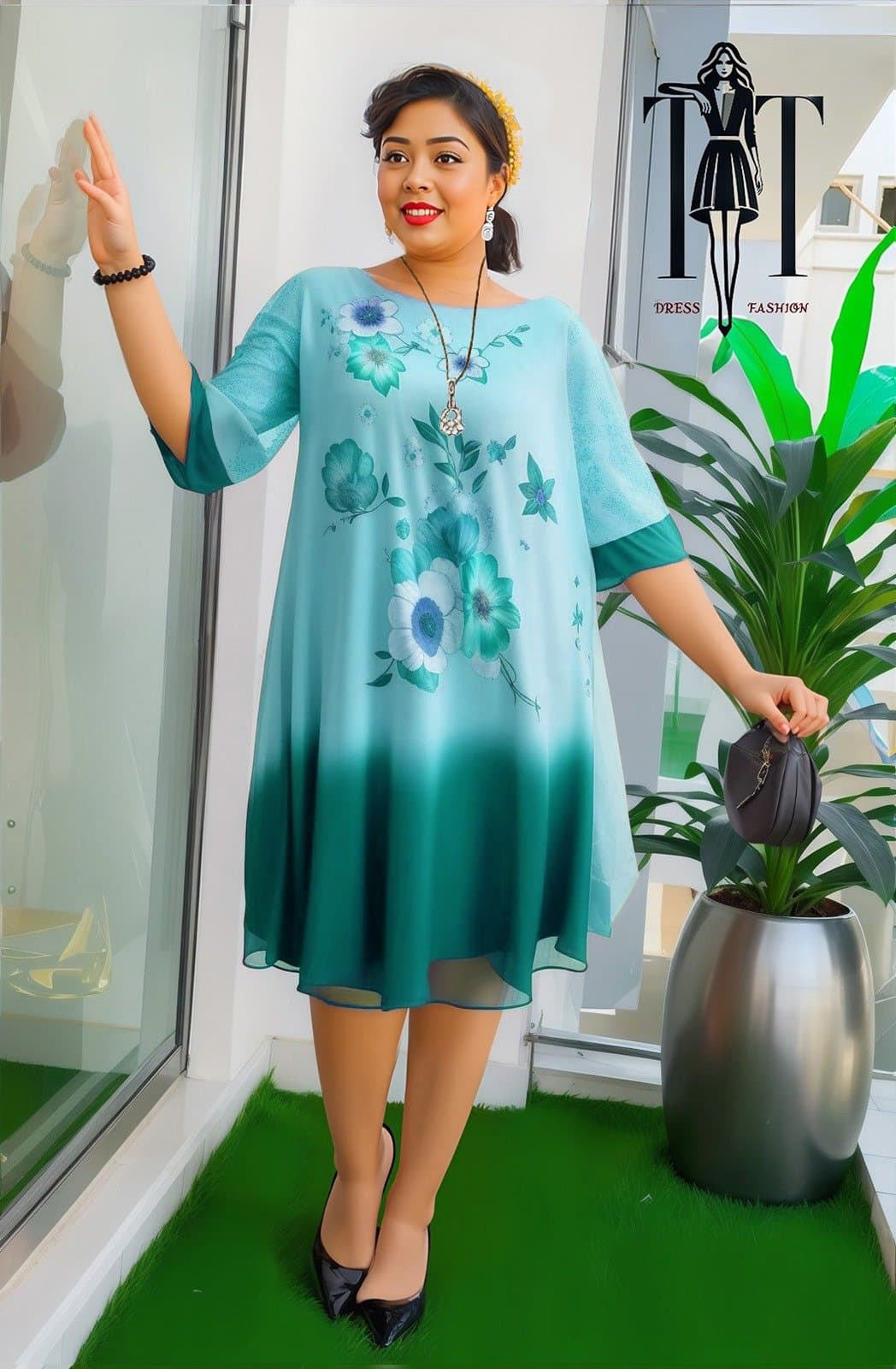Ladies' Blossom Dress Thumbnail 3