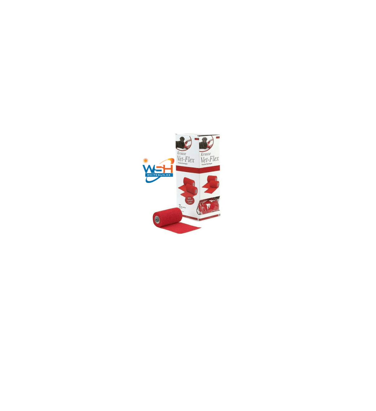 Vet-Flex, Red, 4.5 m, 10/pk