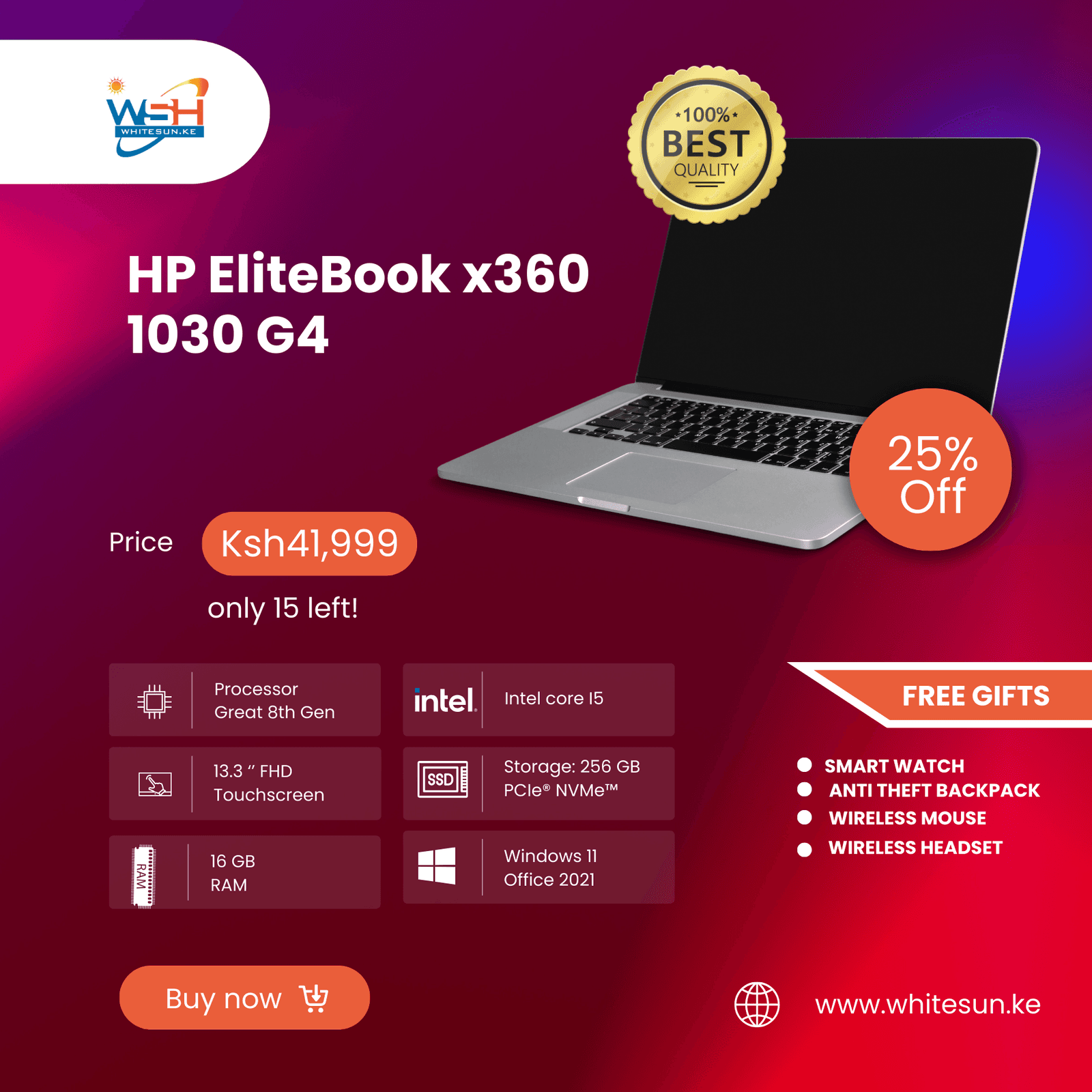 HP EliteBook x360 1030 G4 Thumbnail 4