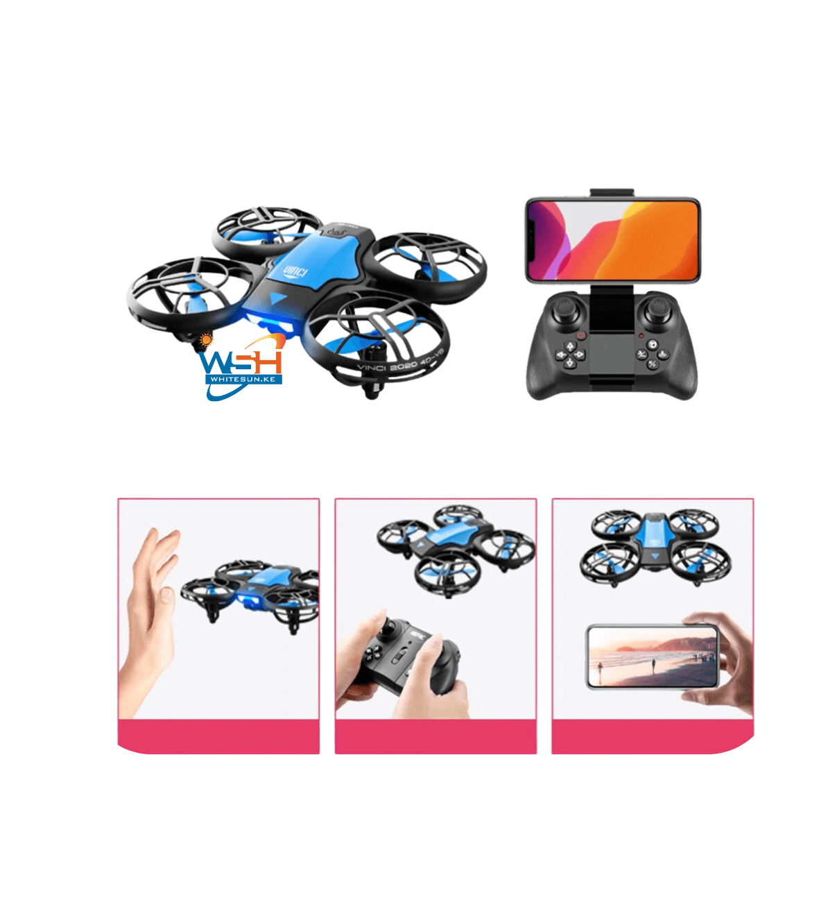 4DRC V8 Mini WiFi FPV with HD Camera Gesture