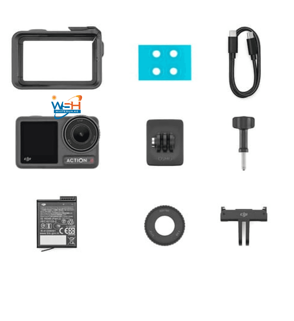 DJI Osmo Action 4 Standard Combo is a powerful action camera