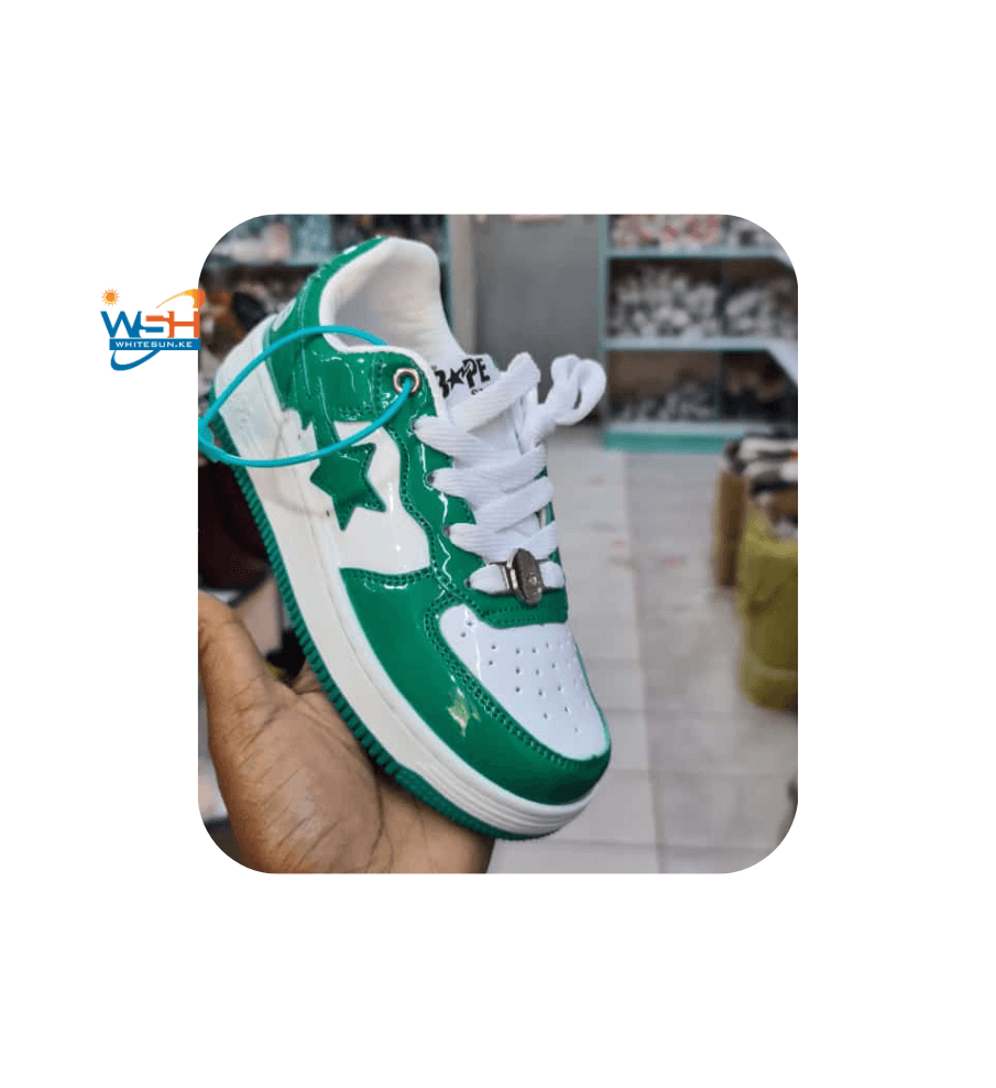 GREEN Kids Bape Star