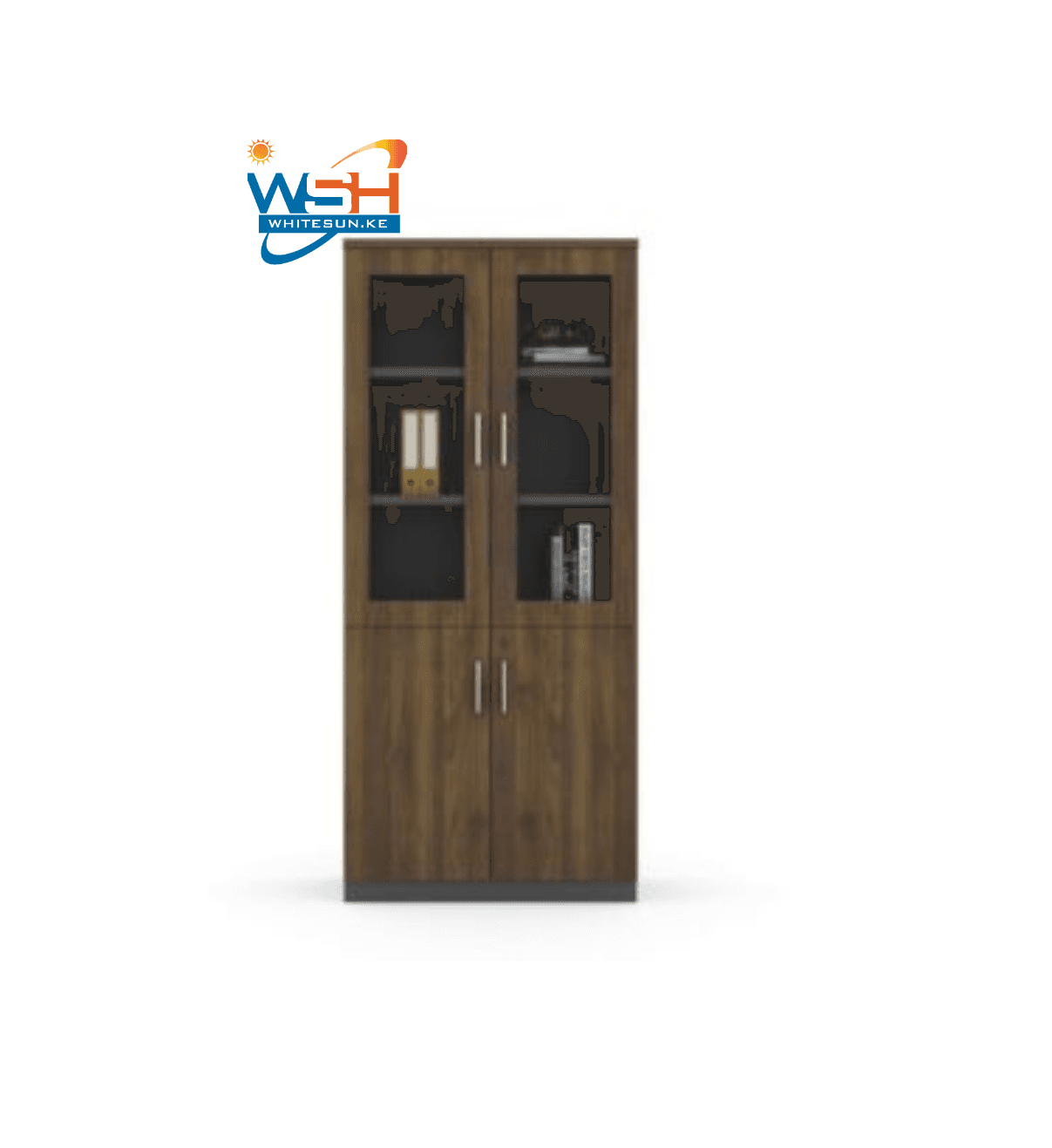 2-Door executive wooden office cabinet