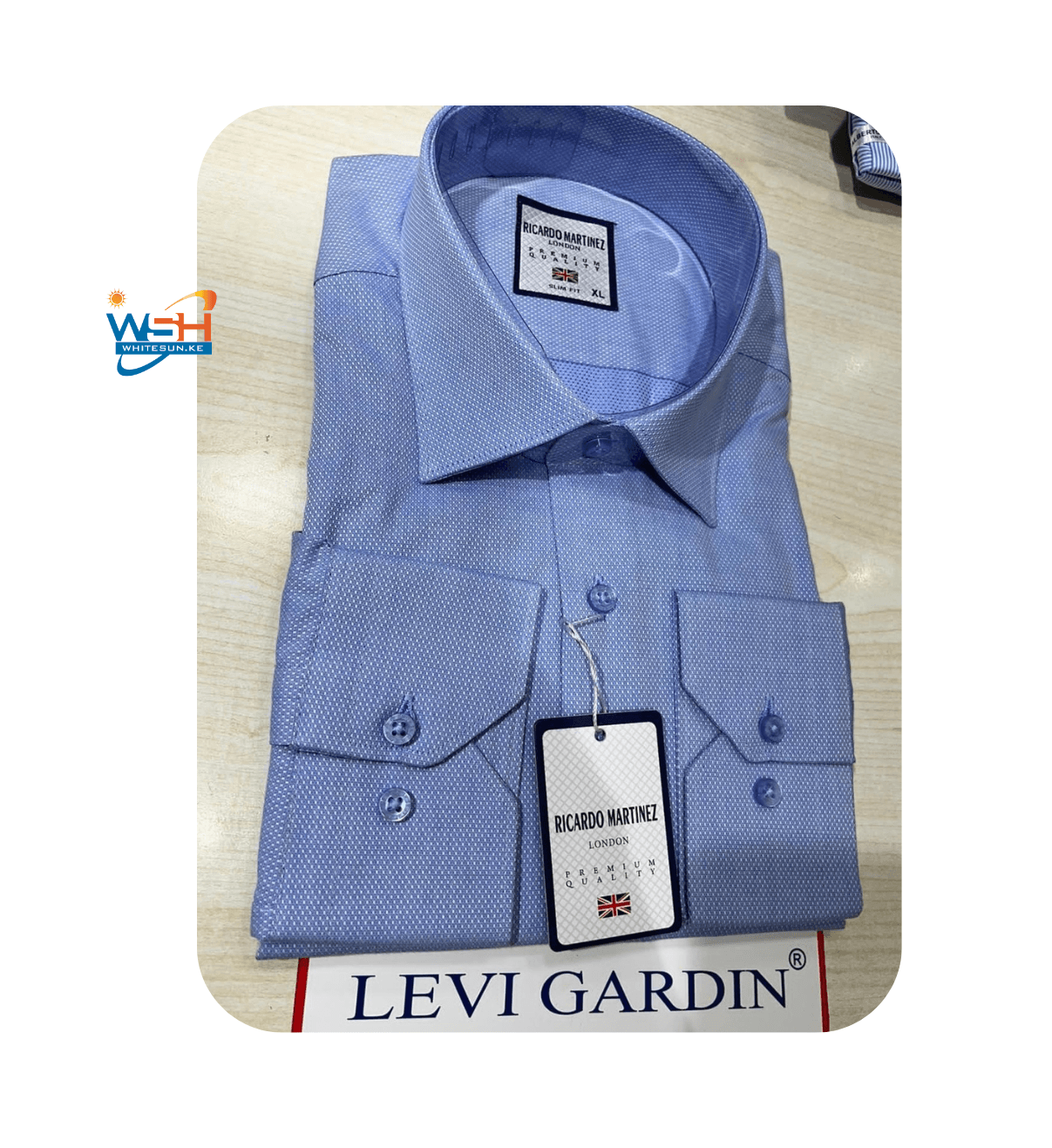 Levi Gardin Men’s Floral Dress Shirt