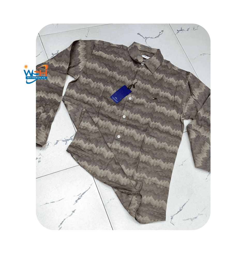 GeoWave Casual Button-Down Shirt