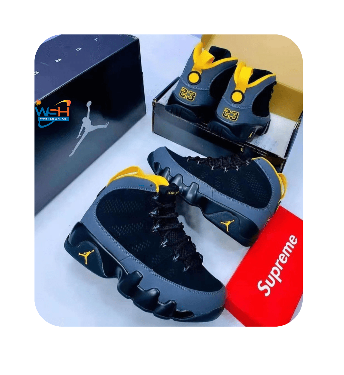 Air Jordan 9 Retro "University Gold" Basketball Shoes