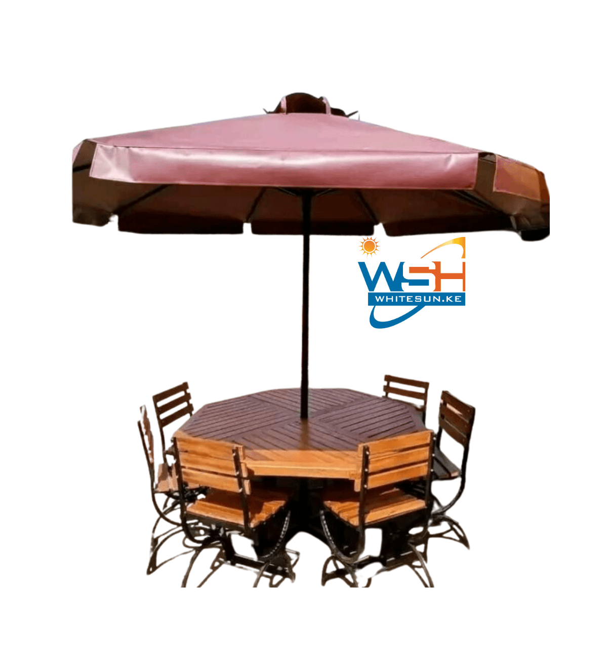 Six seater garden table shade