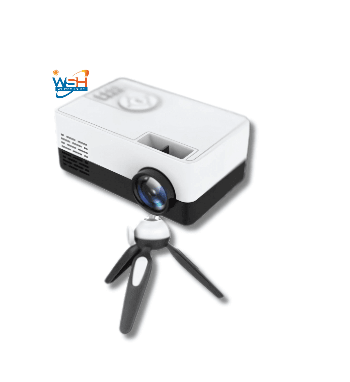 Mini LED Projector With Tripod Mount Support AV / HDMI X 1 / USB X1 / TF X 1