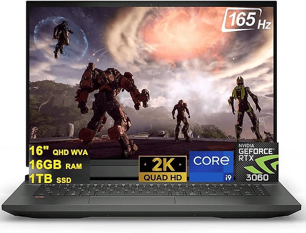 DELL G16 G7630-9343GRY Core i9-13900HX, 16GB, 1TB NVIDIA RTX 4070 8GB 16" 2K QHD