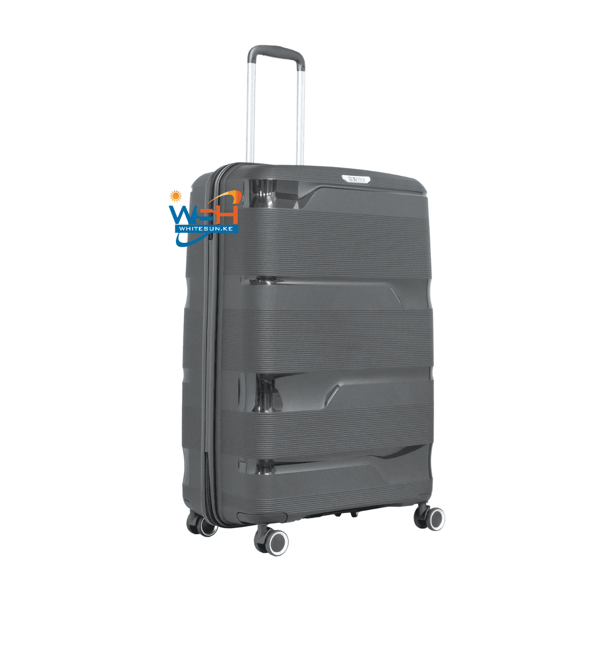 BLACK Trolley Case BAG #084A KINGS COLLECTION