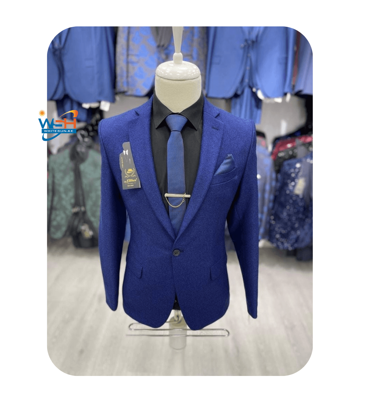 Royal Blue Prestige: Executive Suit