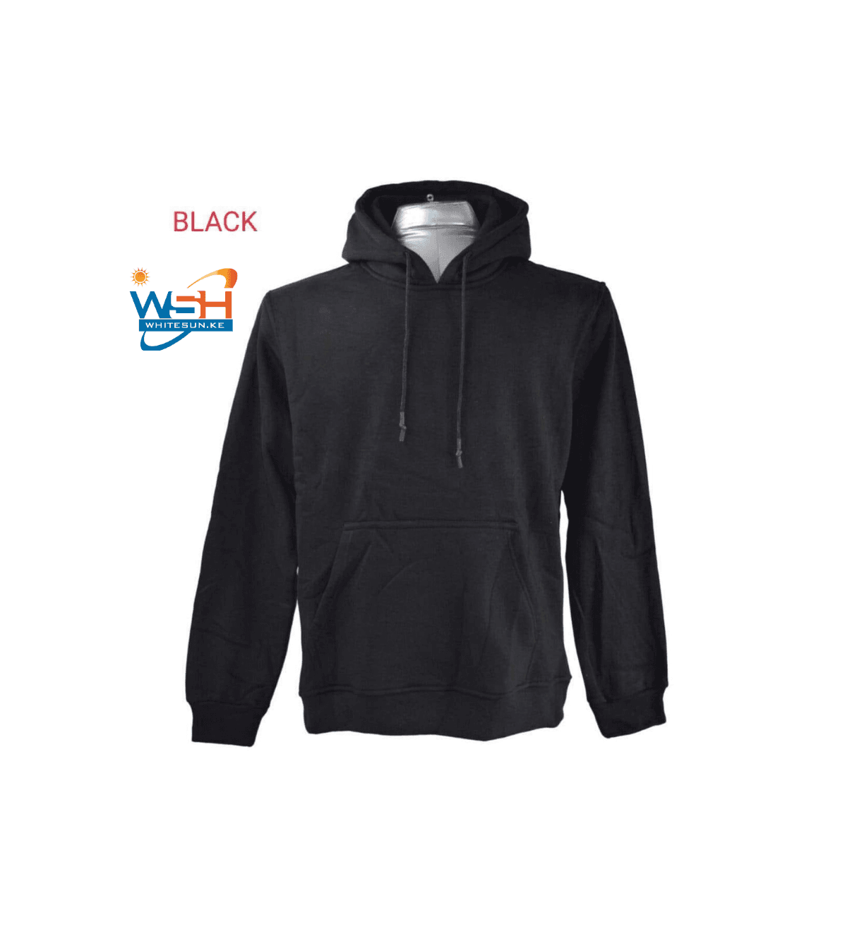 BLACK Hoodies Jumpers 827 KINGS COLLECTION