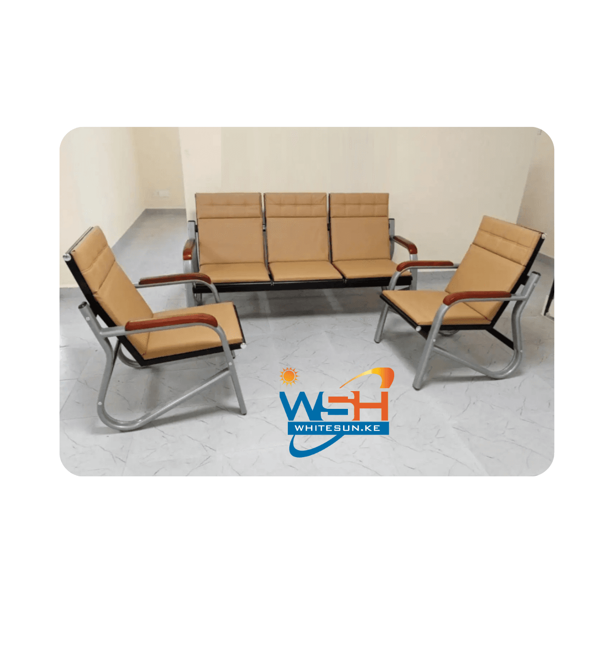 5-Seater Executive Office Sofa