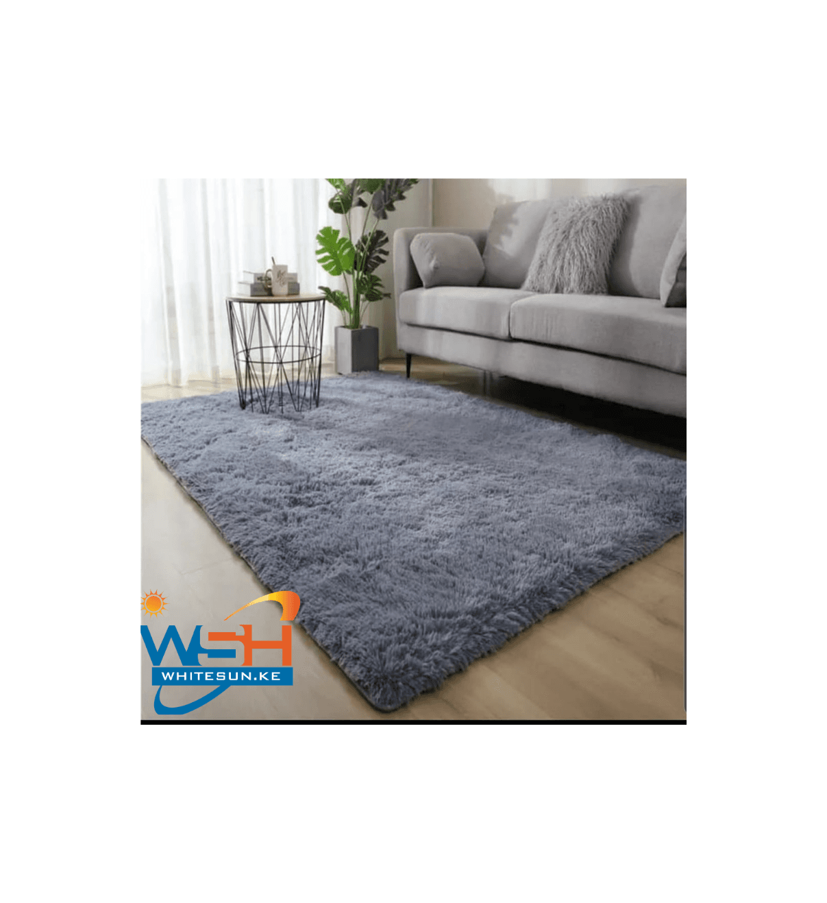 Fluffy carpet