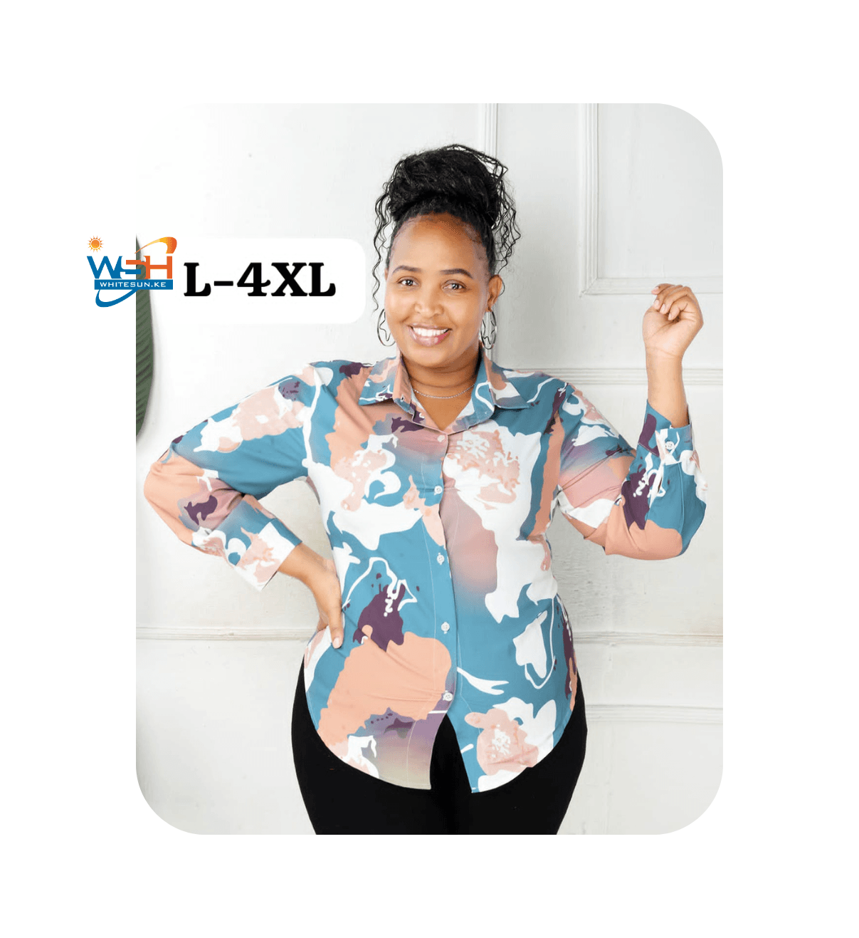 Blue Camouflage LongShirt
