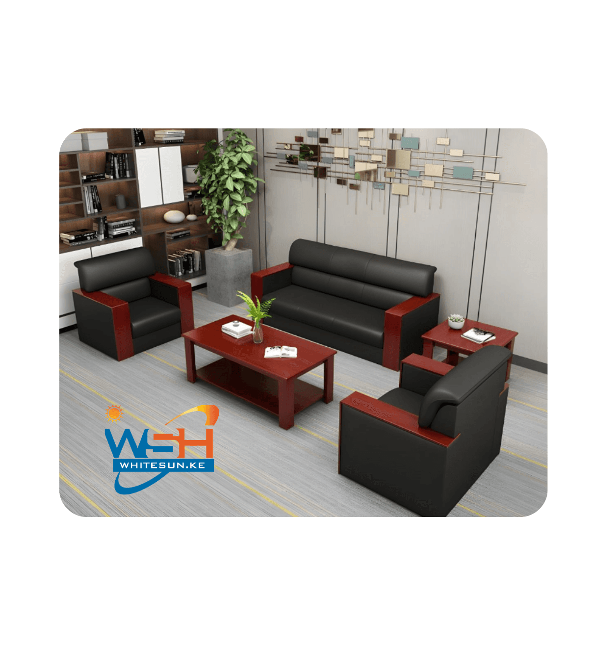 5 Seater Executive office Sofa