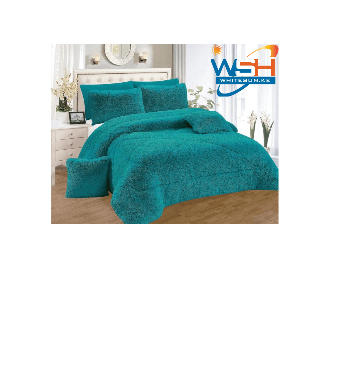 Fluffy duvet set