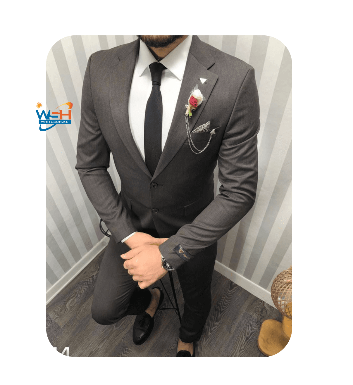 Refined Grey Elegance Suit
