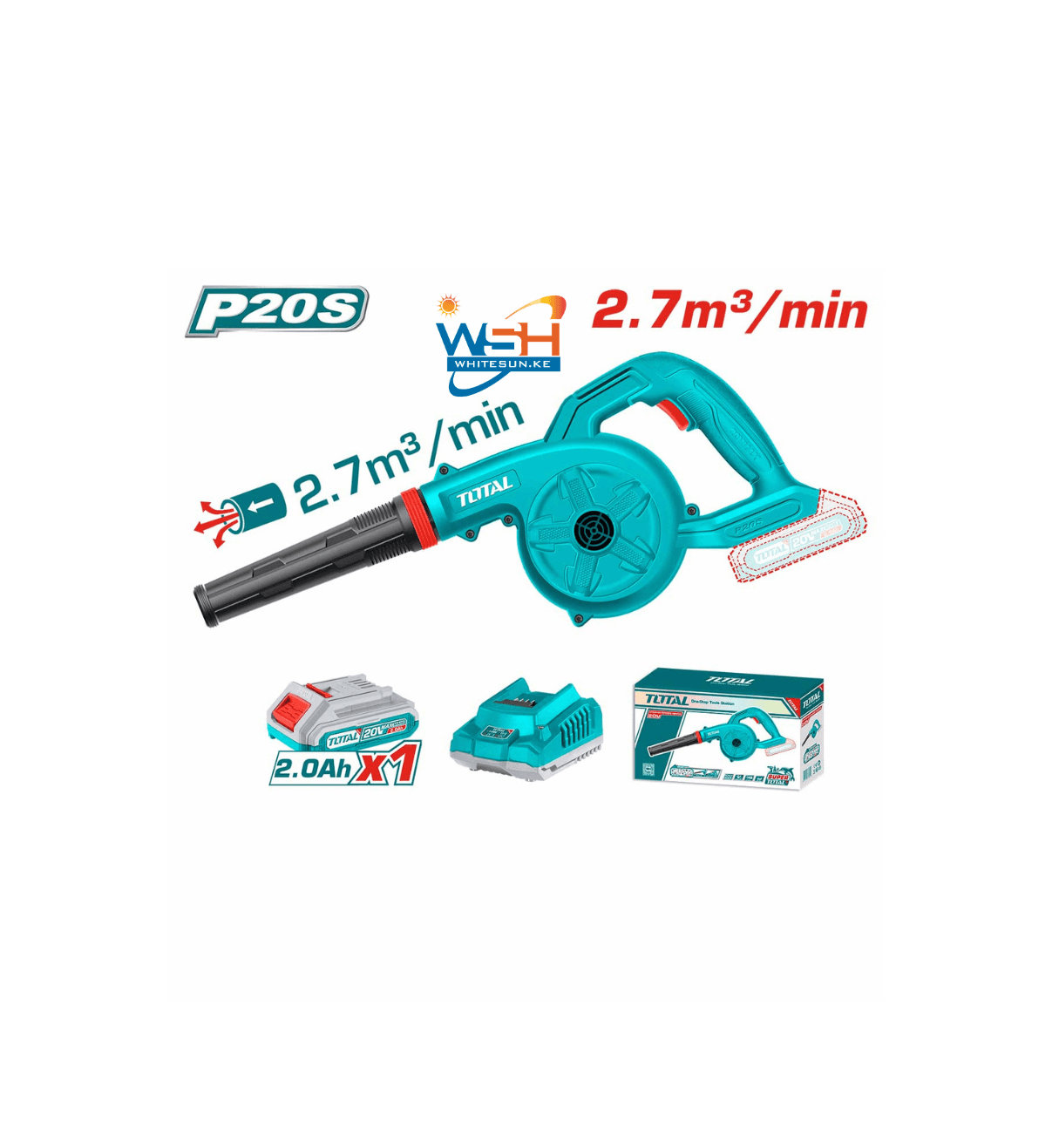 Lithium ion blower