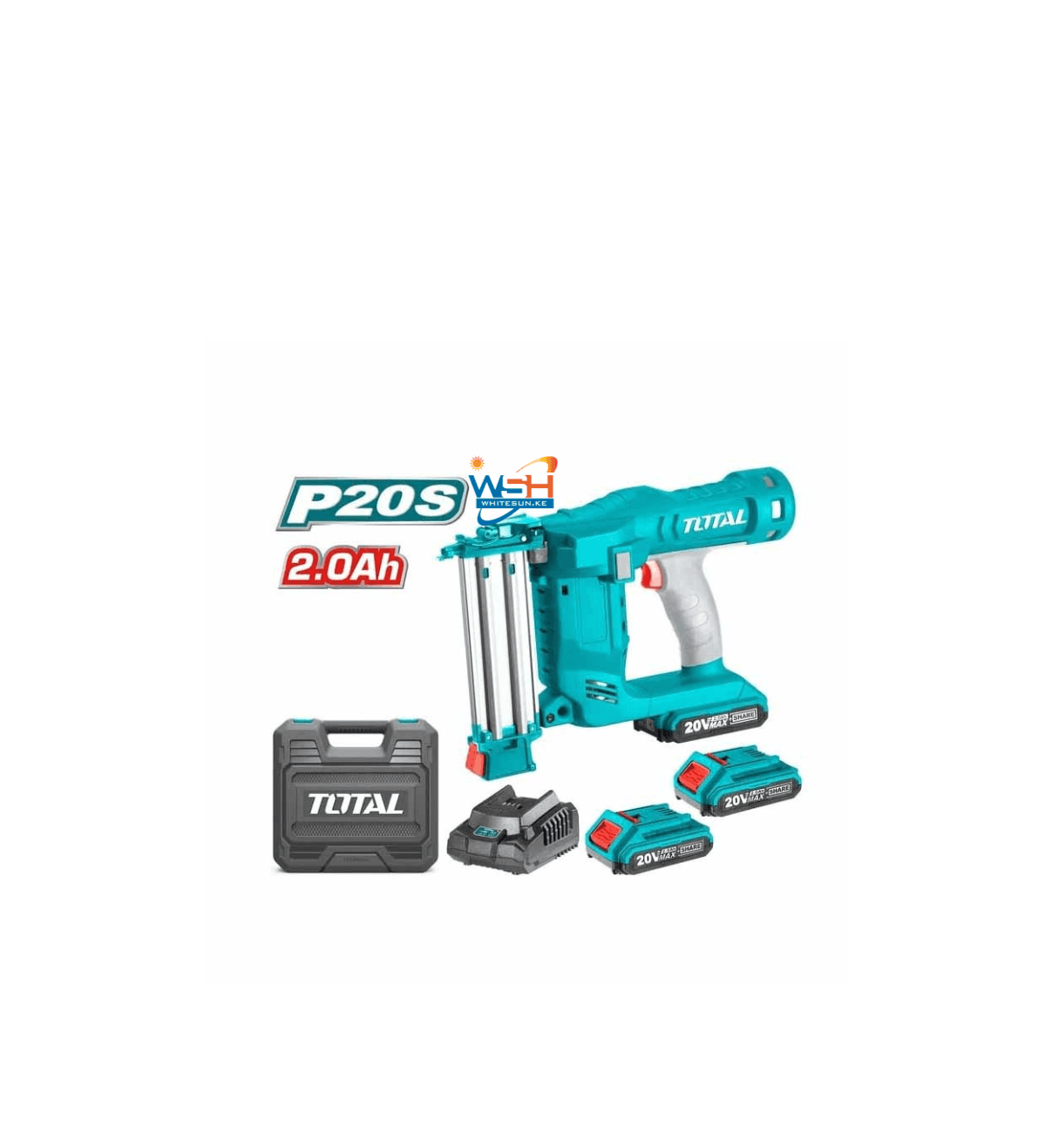 Lithium-ion cordless brad nailer kit Model: TCBNLI2016