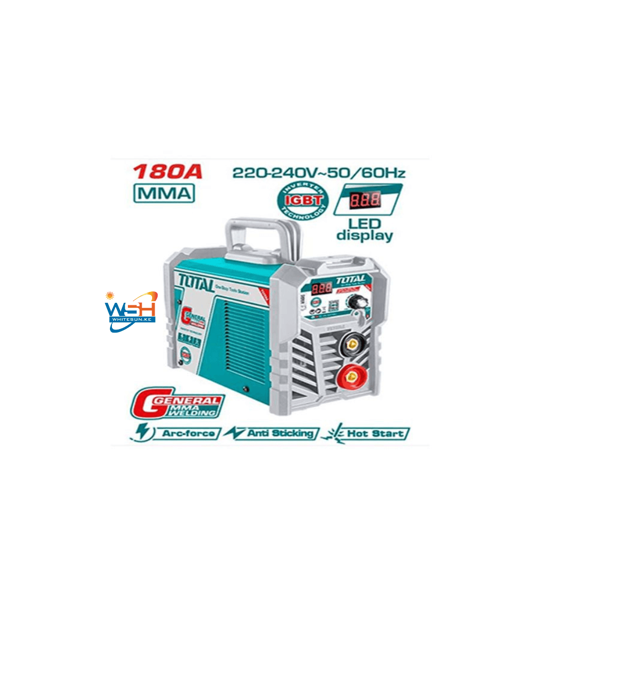 TOTAL Inverter MMA welding machine 180A