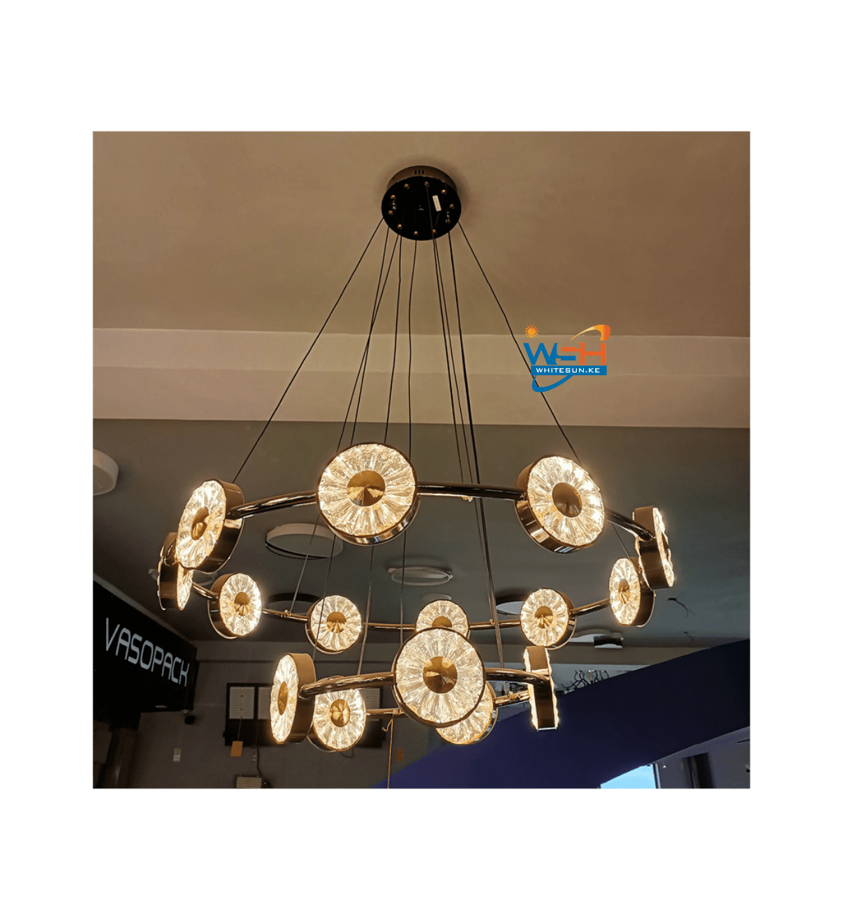 Crystal Chariot Chandelier