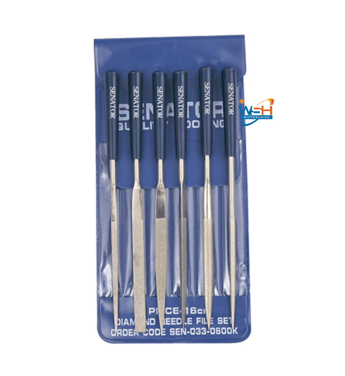 SENATOR 16CM DIAMOND NEEDLE FILE SET