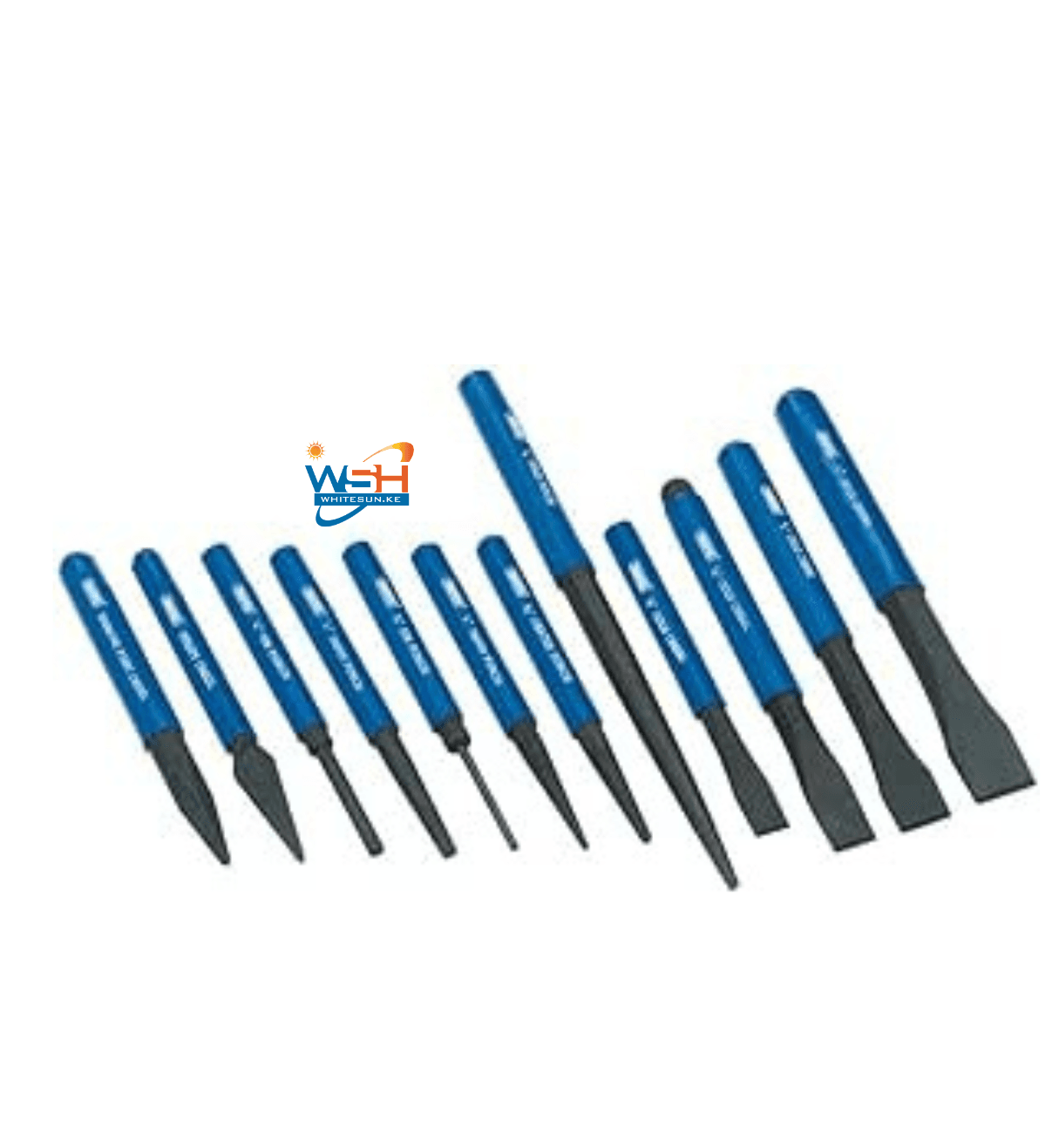 PUNCH AND CHISEL 12PC SET DRAPER