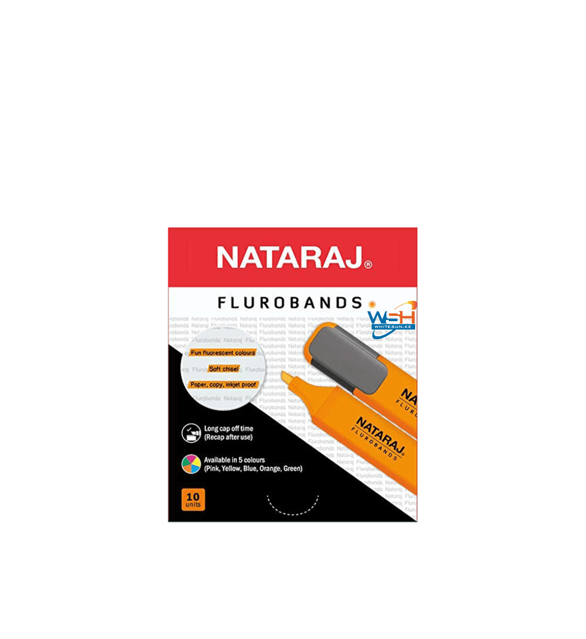 Nataraj Chisel Tip Highlighter, 2.5mm, Green Thumbnail 6