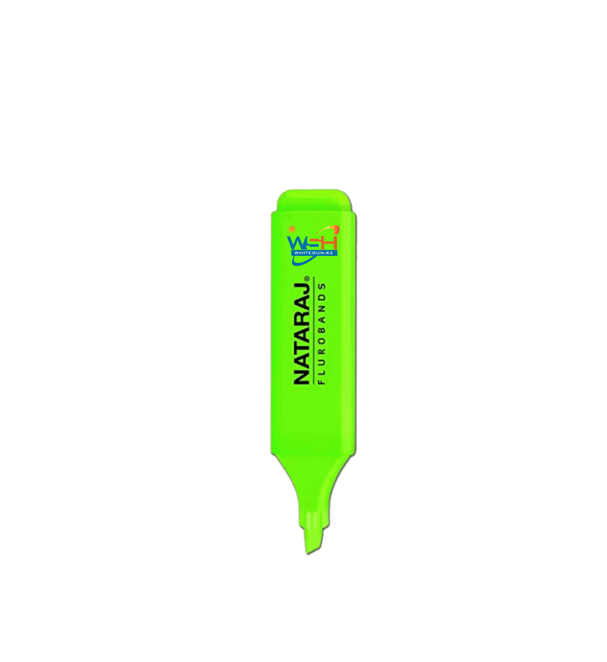 Nataraj Chisel Tip Highlighter, 2.5mm, Green