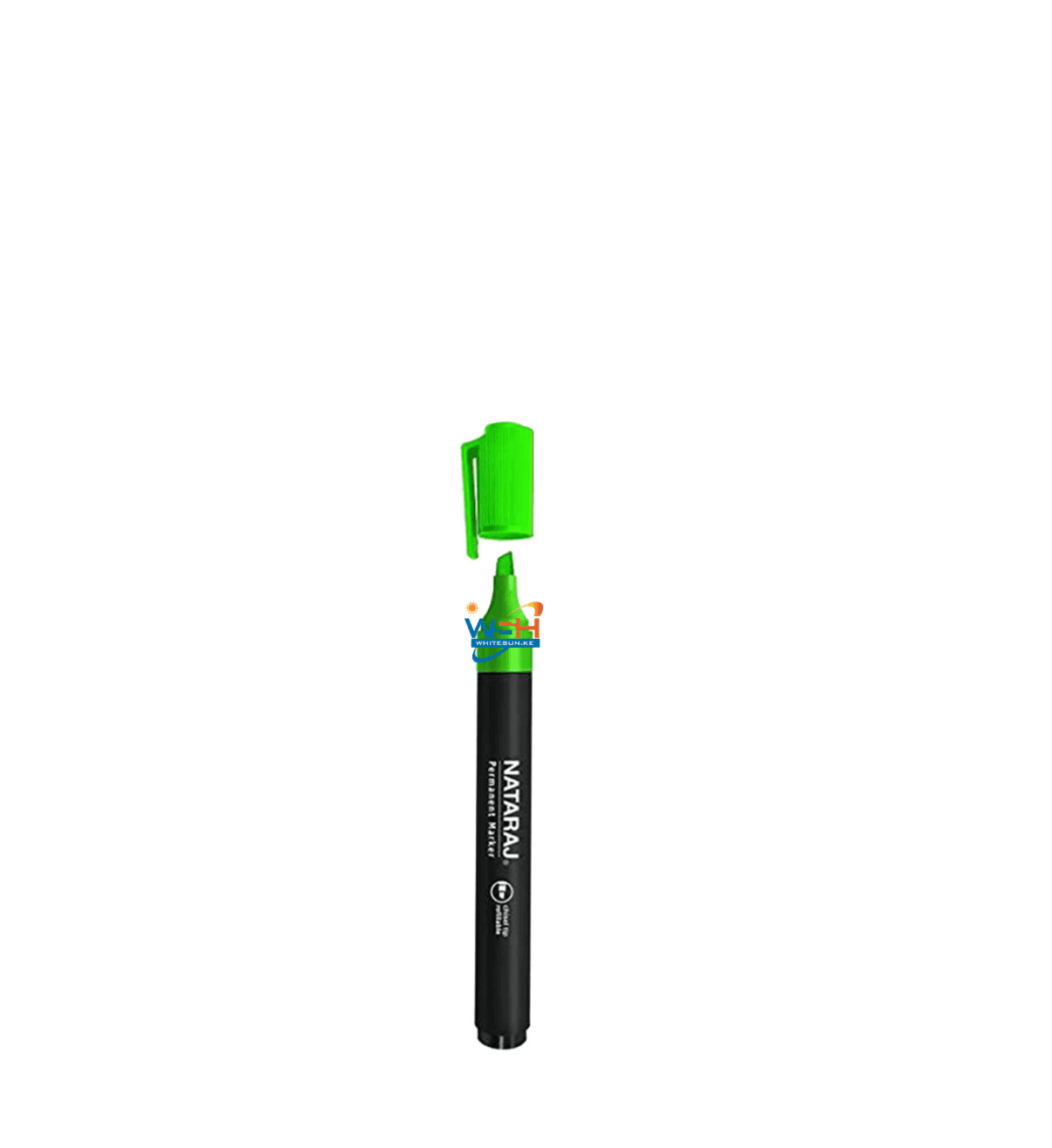 Nataraj 12-Piece Chisel Tip Permanent Marker, 2.5mm, Green Thumbnail 6