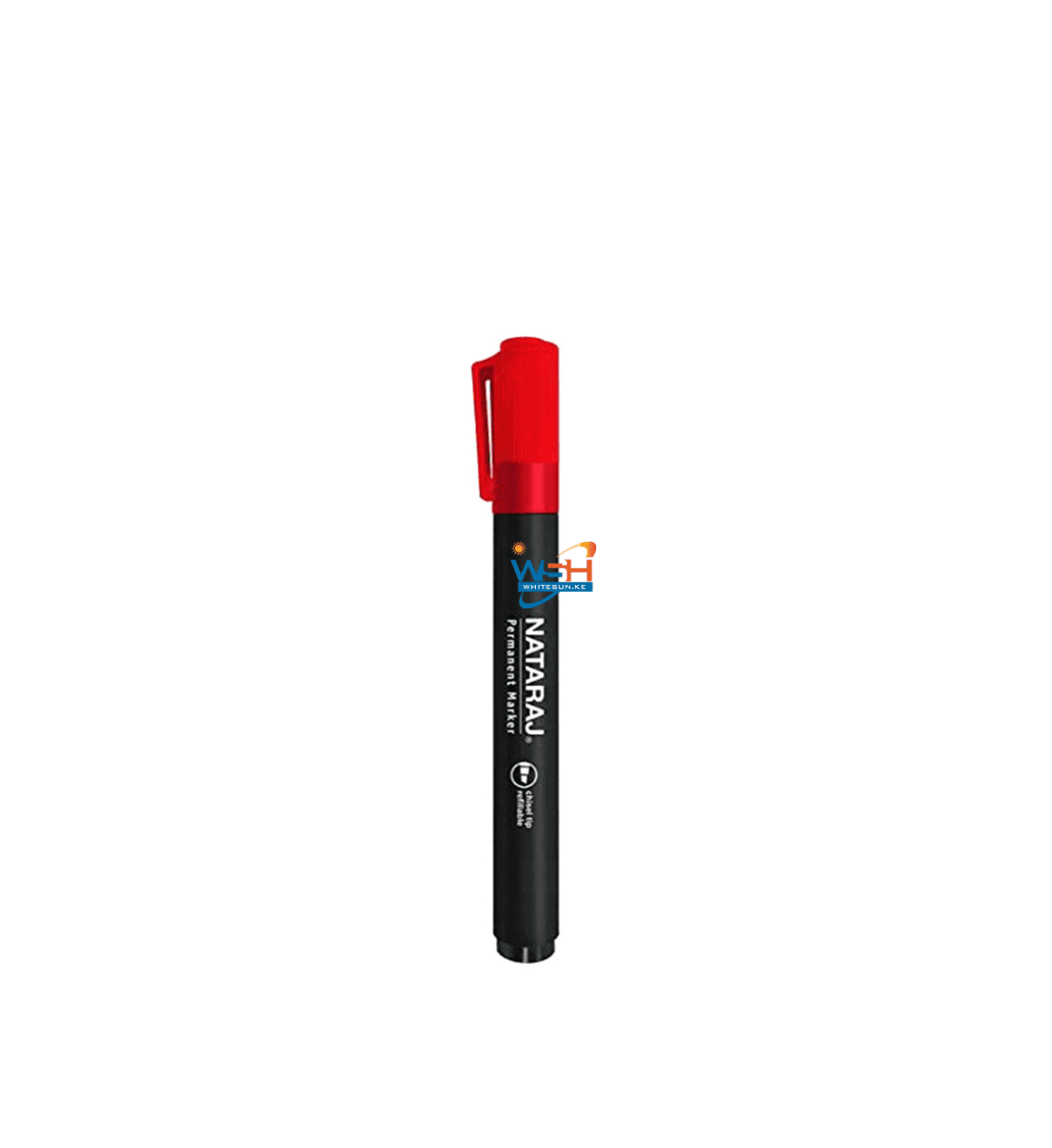 Nataraj 12 x Green Permanent Marker Pens 2mm Bullet Tip Not Erasable For Office and Home Thumbnail 2