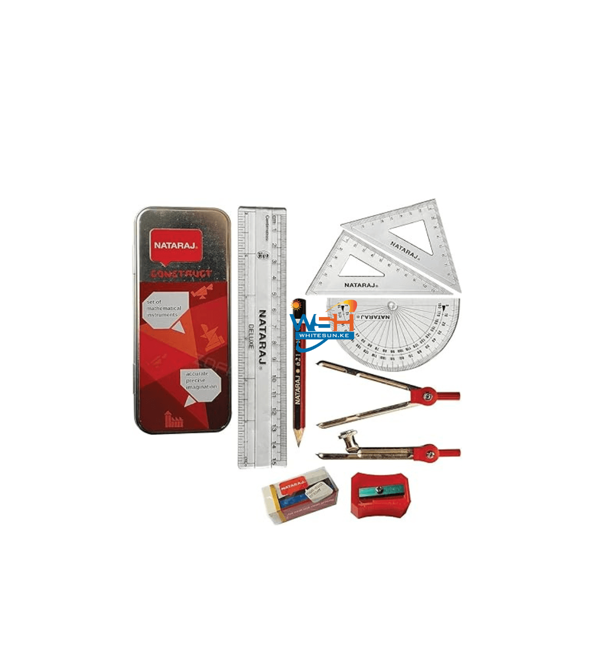 NATARAJ CONSTRUCT MATHEMATICAL INSTRUMENT SET 96 sets