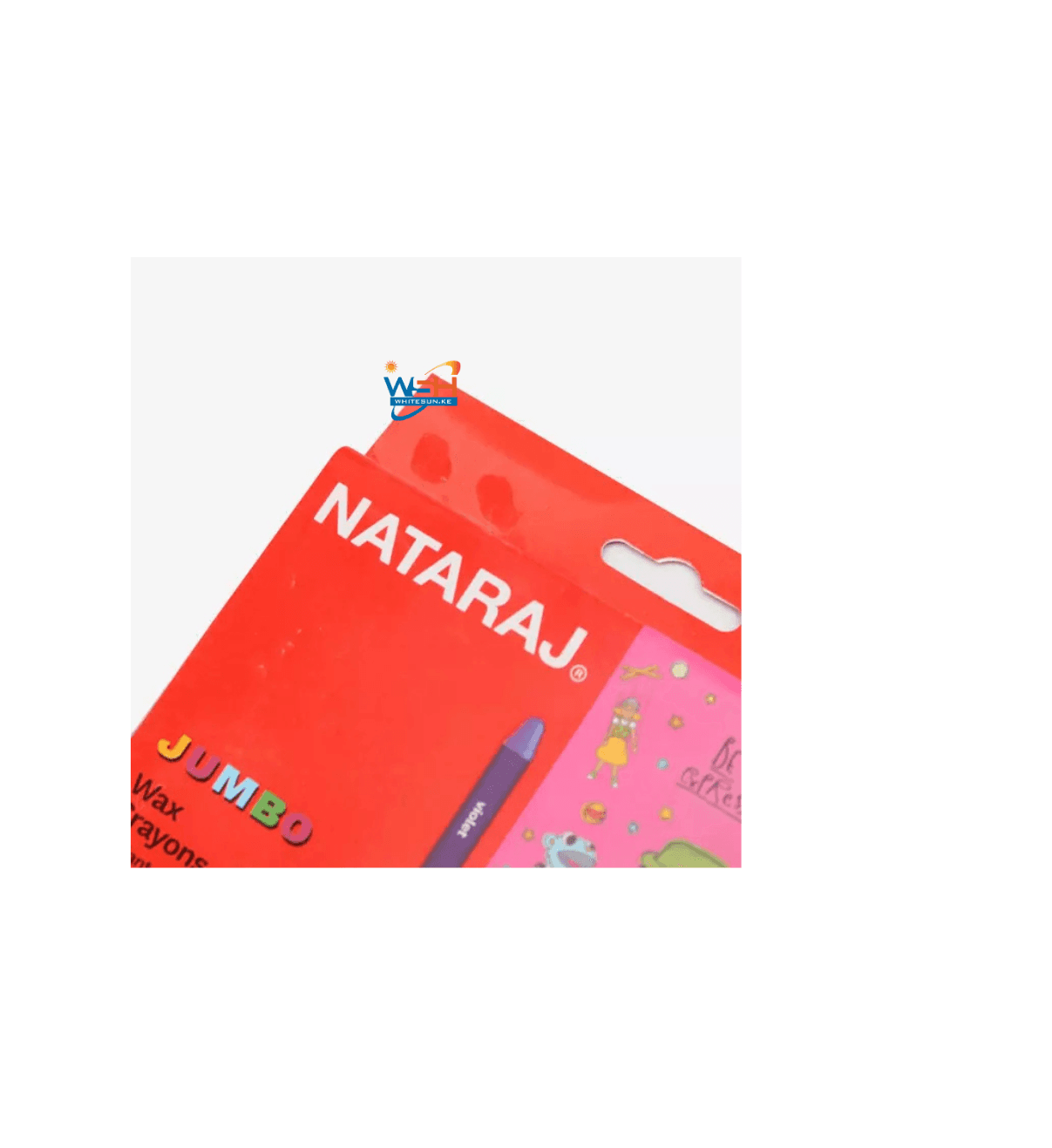 Nataraj Wax Crayons Round Jumbo 90mm 12 Colours Thumbnail 2