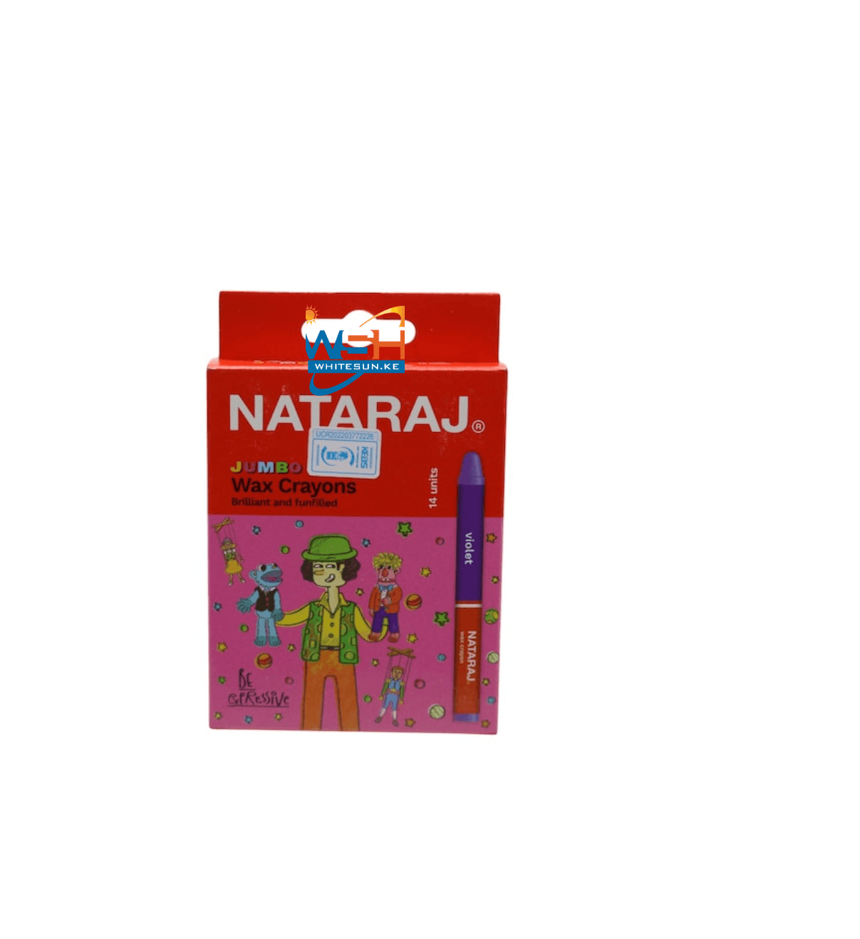 NATARAJ NATARAJ WAX CRAYON 90MM 14 COLOUR