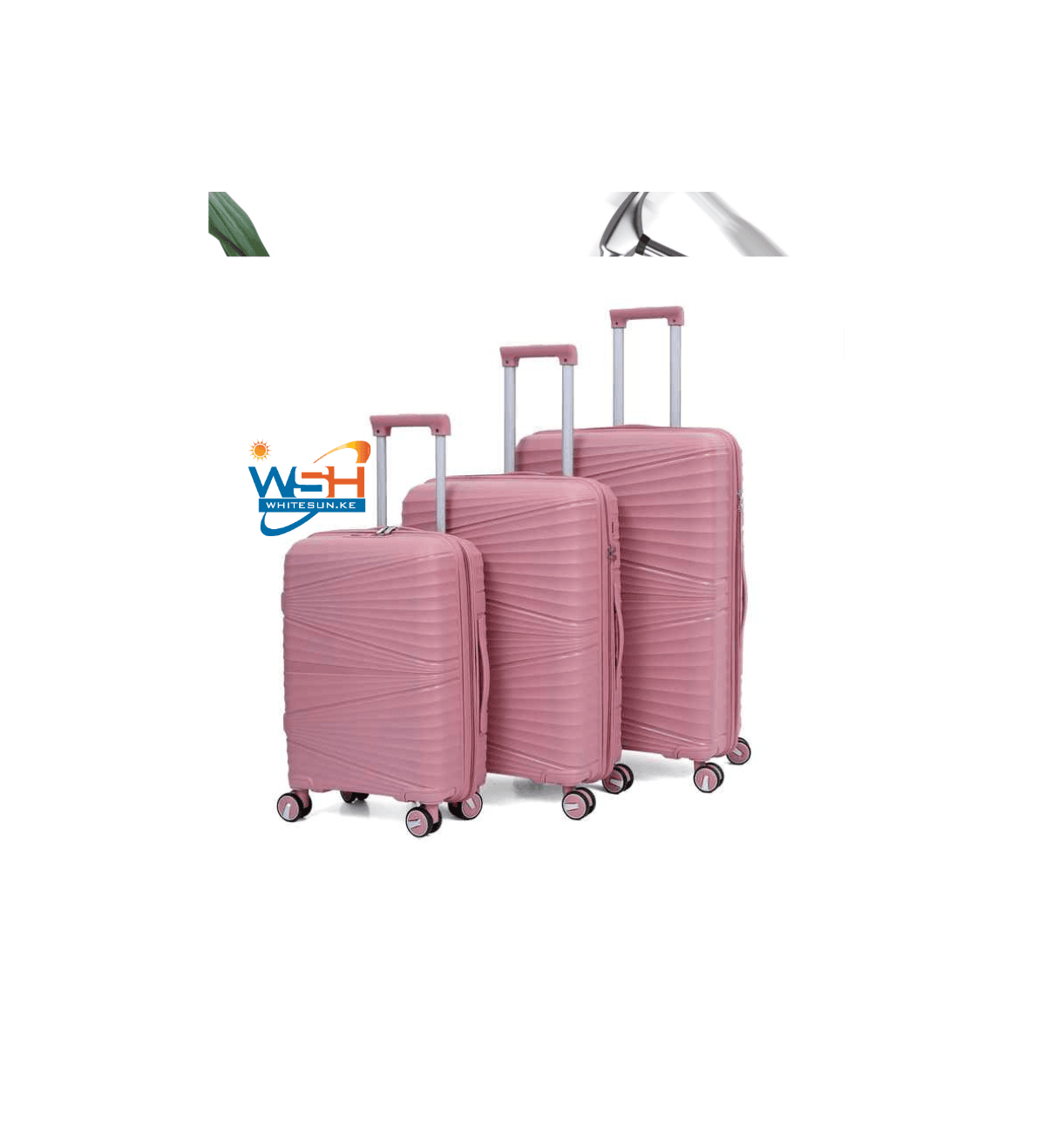Morano hard side luggage set