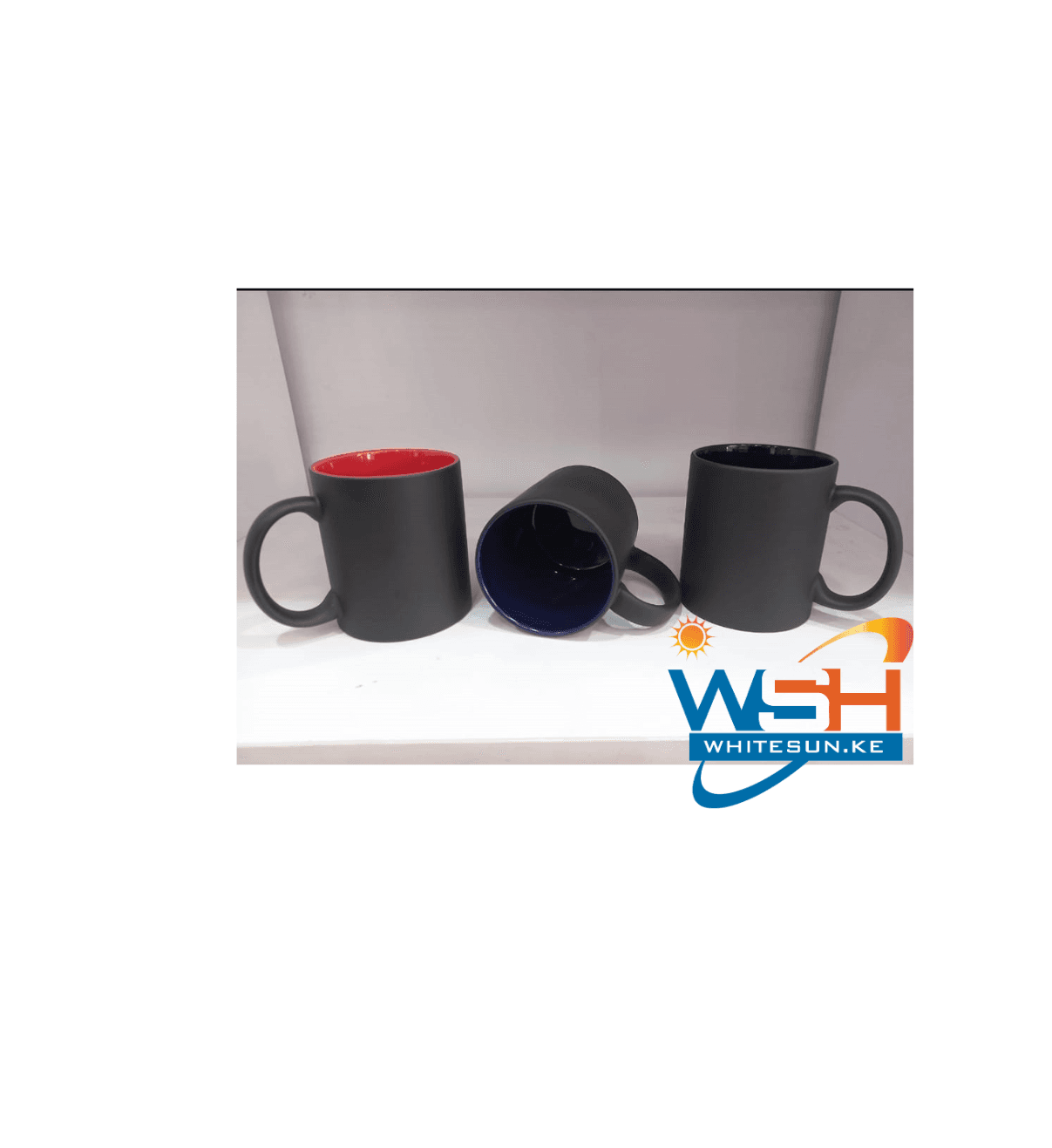 Two colors extra large coffee mug