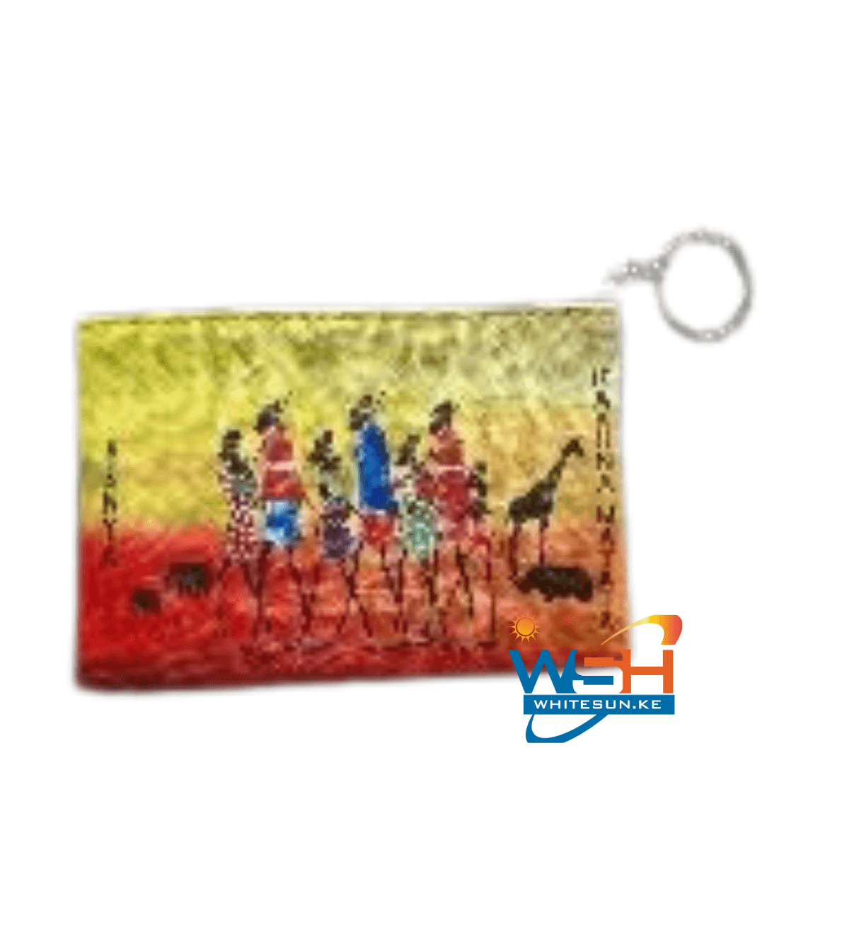 PU PURSE YELLOW MASAIS