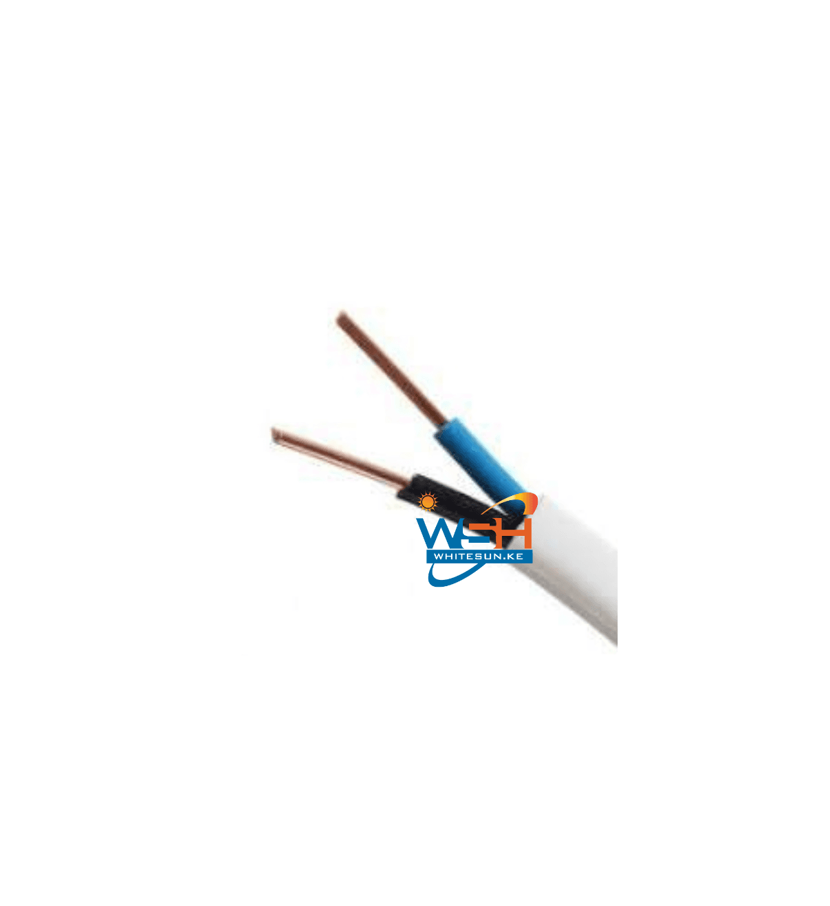 PVC SHEATHED TWIN FLAT 1.5MM² WIRING CABLES 