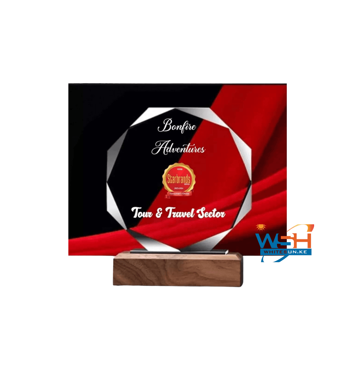 Customized Corporate Award Recognition Crystal Trophy