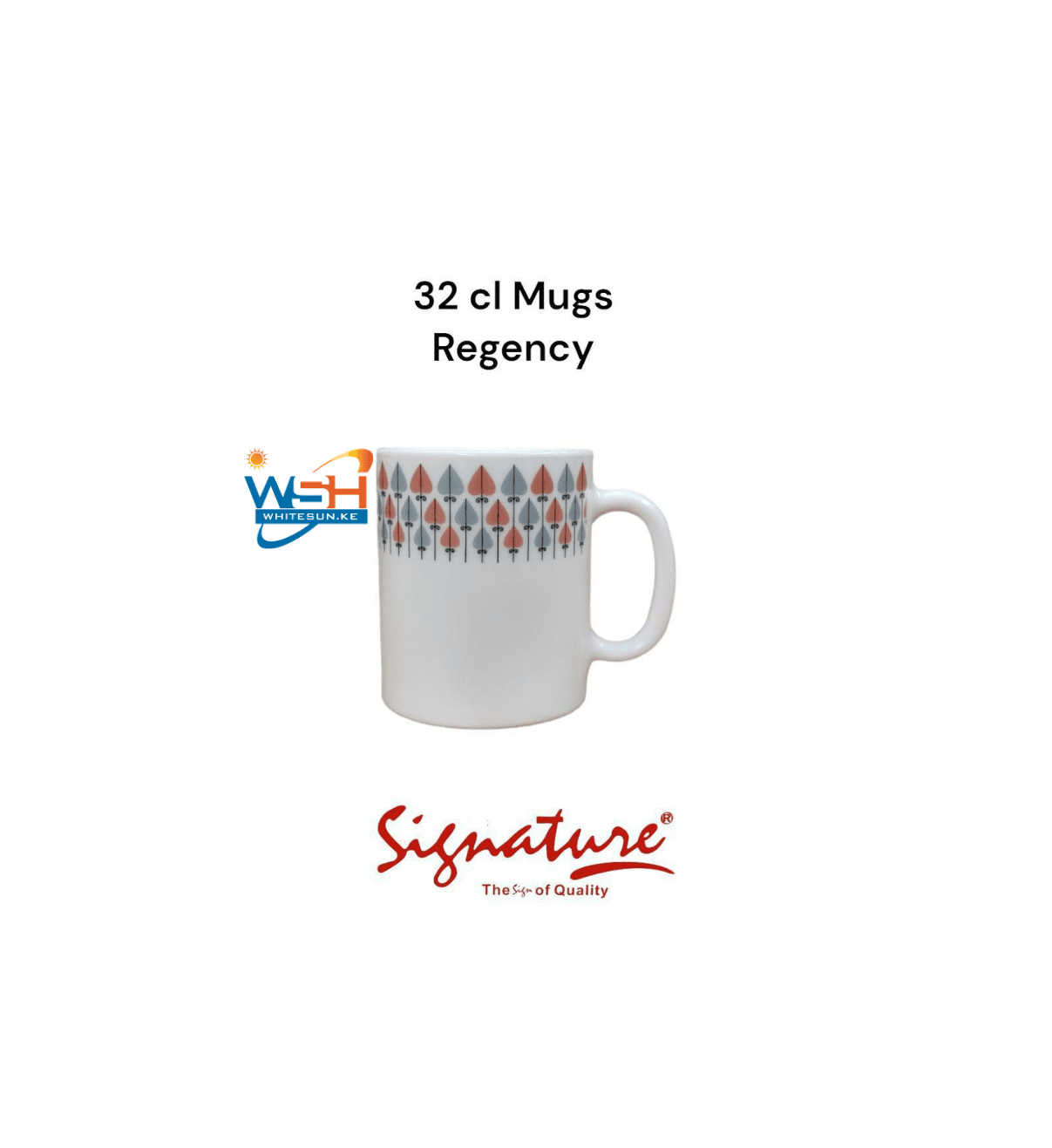 Signature 6 Set TOP QUALITY 32 Cl Mugs Thumbnail 4