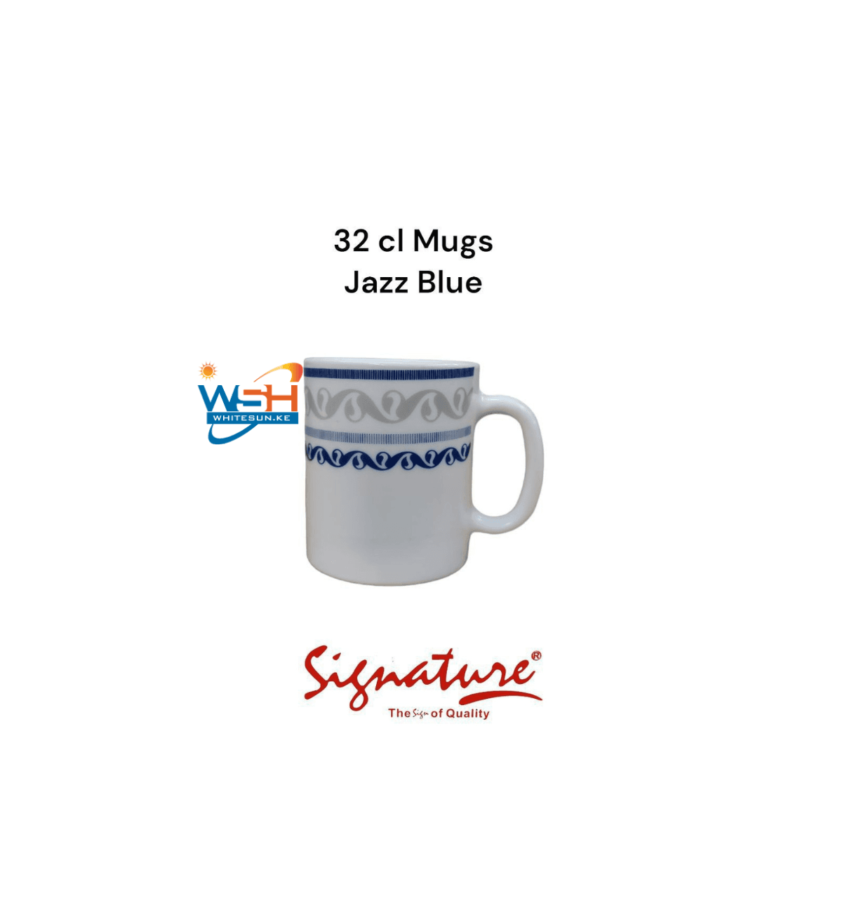 Signature 6 Set TOP QUALITY 32 Cl Mugs Thumbnail 5