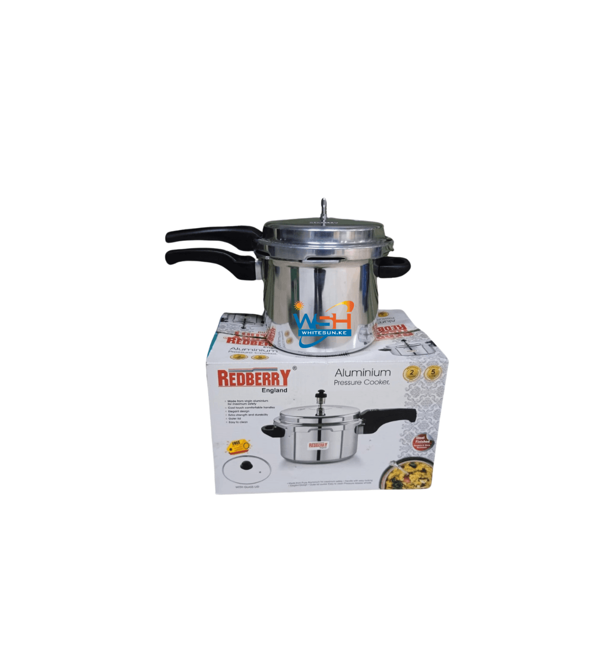 Redberry 10lts Aluminum Pressure Cooker