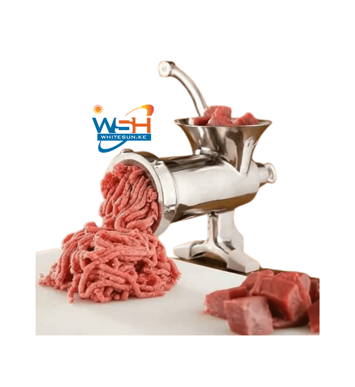 Manual Meat Mincer / Grinder - Stainless 8cm