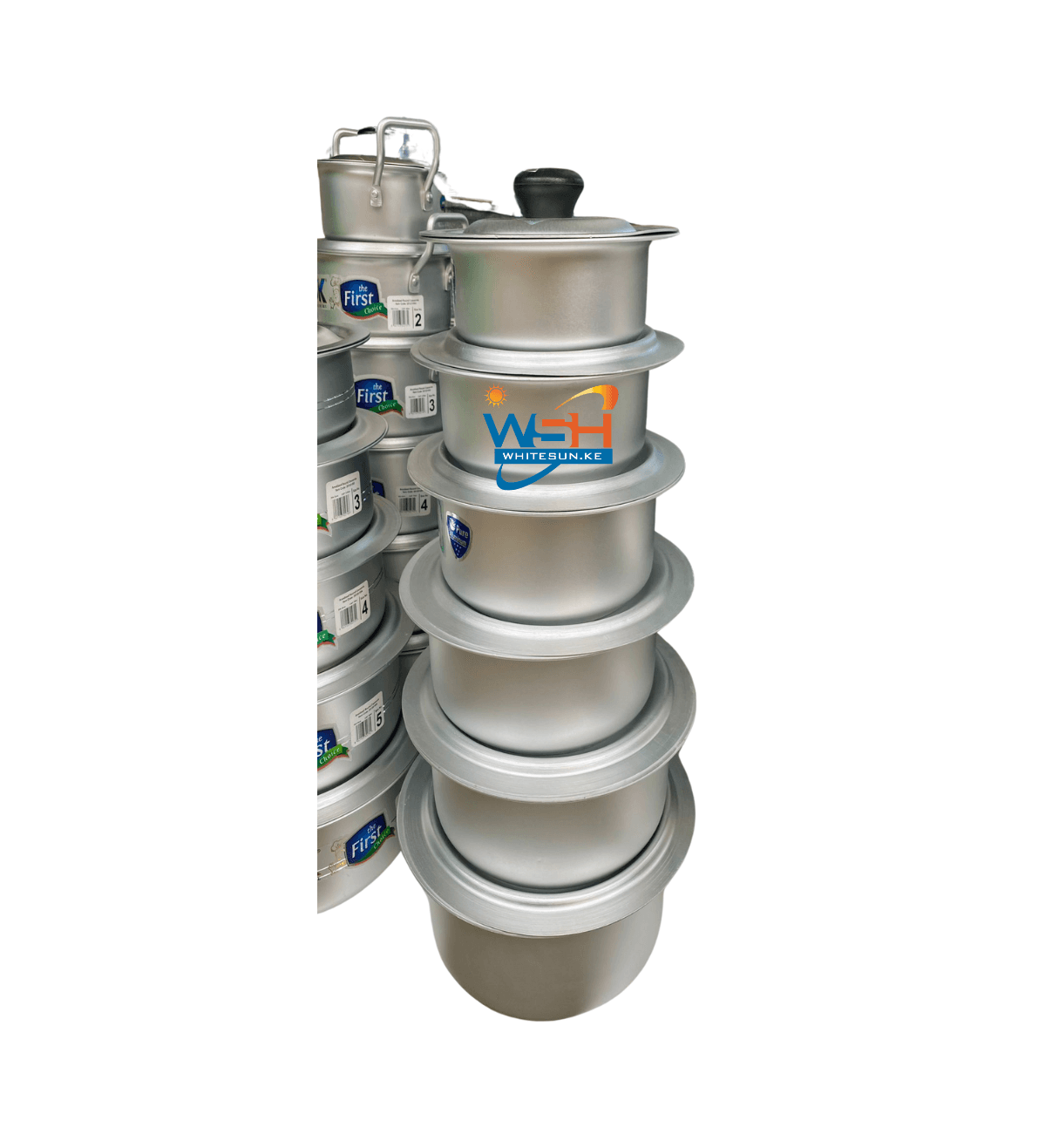 heavy duty aluminum sufuria set