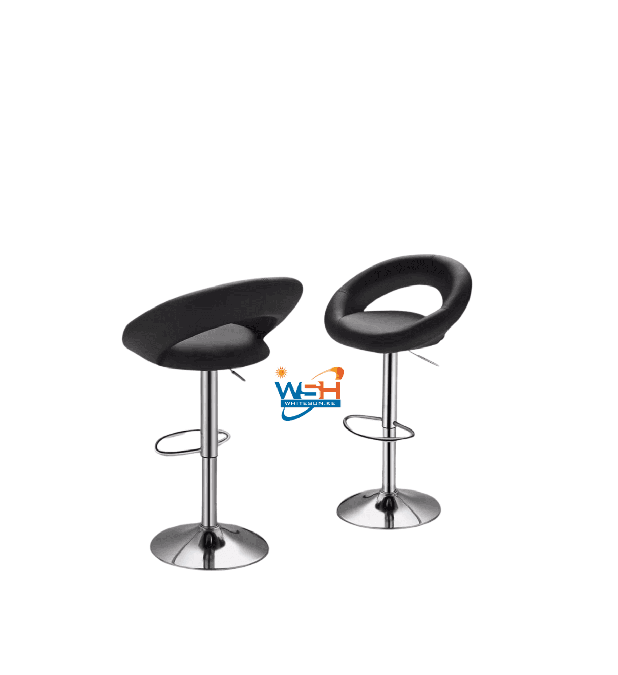 360 Degree Swivel Chair High Chair Bar Cafe Restaurant Mall Comfortable Back Stool